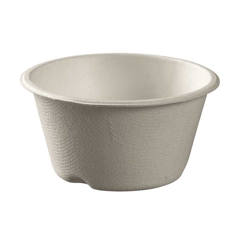 Pot Bodega pulpe de canne avec lamination 180 ml Pot Bodega pulpe de canne avec lamination 180 ml