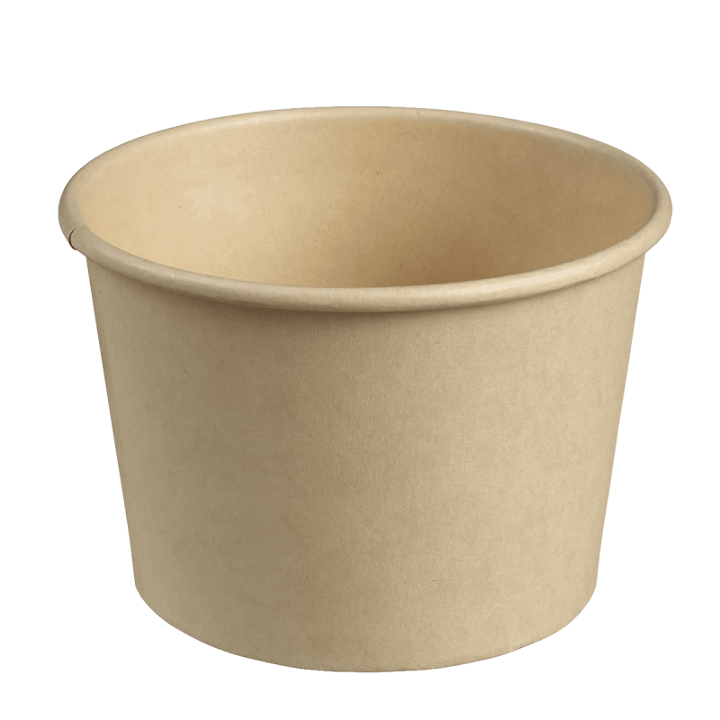 Pot fibre de bambou avec lamination 415 ml Pot fibre de bambou avec lamination 415 ml