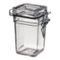 Pot Tradition carré avec couvercle à charnière 110 ml BU60210