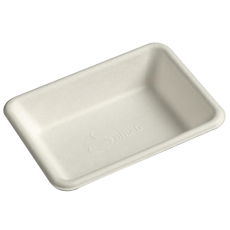 Ravier Natura pulpe de canne 90x65 mm