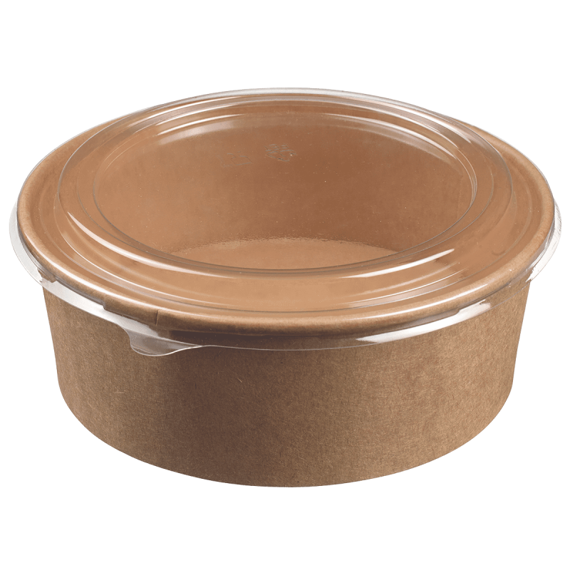 Saladier rond Ecokraft + couvercle 1300 ml Saladier rond Ecokraft + couvercle 1300 ml
