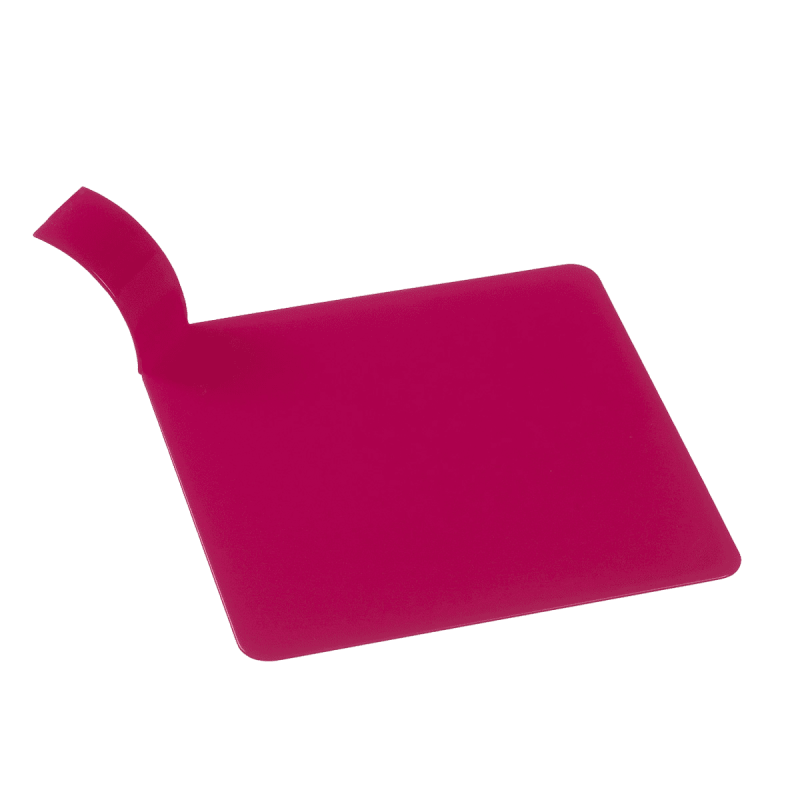Support à pâtisserie Palet' carré fuchsia 80x80x20 mm Support à pâtisserie Palet' carré fuchsia 80x80x20 mm