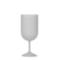 Verre à pied givré PP 175 ml GP12050