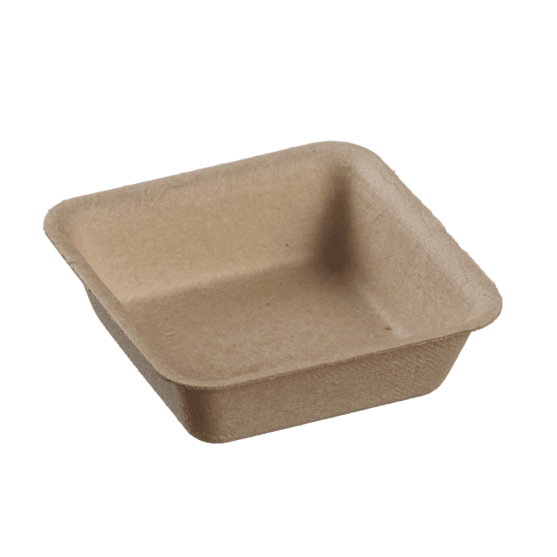 Verrine carrée bambou 50x50x15 mm