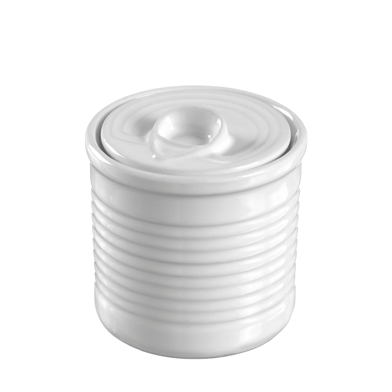 Verrine Conserve céramique blanche 100 ml