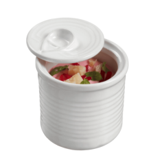 Verrine Conserve céramique blanche 100 ml