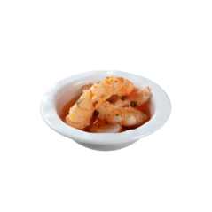 Verrine Pasta Raviola ronde PP blanc 45 ml