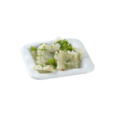 Verrine Pasta Raviole ronde PP blanc 22 ml