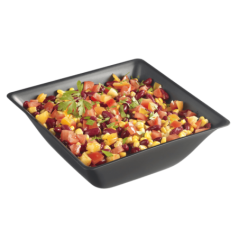 Saladier Fluid' PP anthracite mat 2500 ml