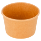 Image POTS À GLACES 120 ML 210 + 18 PE G/M2 Ø7,7x4,7 CM MARRON CARTON (2000 UNITÉ) #1