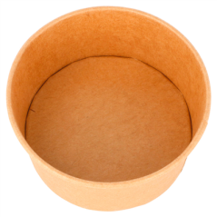 Image POTS À GLACES 150 ML 250 + 18 PE G/M2 Ø8,5x4,5 CM MARRON CARTON (2000 UNITÉ) #3