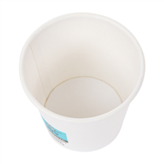 Image GOBELETS BOISSONS CHAUDES 1 PAROI 'ESPRESSO' 70 ML 230 + 18 PE G/M2 Ø5/3,5x4,9 CM BLANC CARTON (1000 UNITÉ) #3