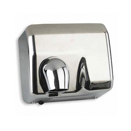 Image SECHOIR À MAINS ÉLECTRIQUE 58 L" 65ºC  24x28x21,5 CM ARGENTE INOX (1 UNITÉ) #1