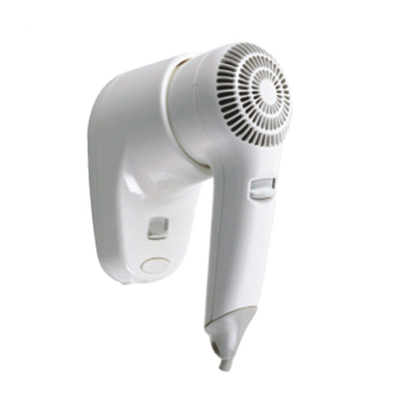 Image SÈCHE-CHEVEUX 25 L" 65ºC  16x9x22 CM BLANC ABS (1 UNITÉ) #1