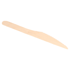 Image COUTEAUX 'MAKAN'  16,4 CM NATUREL BOIS (100 UNITÉ) #3