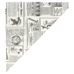 SACHETS EN POINTE 'TIMES' 250 G 70 G/M2 29,5x21 CM BLANC PARCH.INGRAISSABLE (2000 UNITÉ)