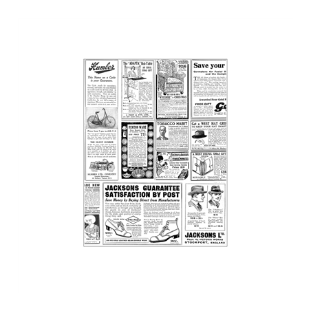 Image PAPIER INGRAISSABLES FAST FOOD 'TIMES' 35 G/M2 28x34 CM BLANC PARCH.INGRAISSABLE (1000 UNITÉ) #1