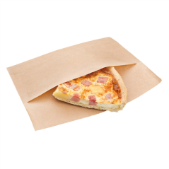 Image RÉCIPIENTS AVEC BASE 'KANGOO PACK' 50 G/M2 + 20 LDPE 21+3x17/11 CM NATUREL KRAFT (100 UNITÉ) #4