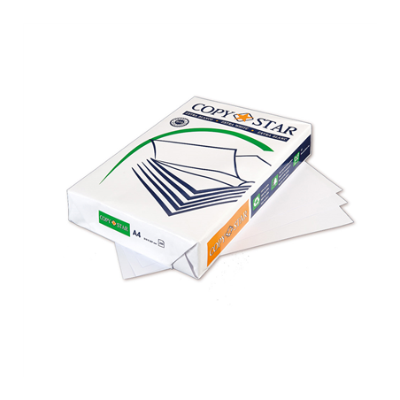 Image 500 U. FEUILLES PAPIER PHOTOCOPIEUSE DIN-A4  80 G/M2 21x29,7 CM BLANC PAPIER (1 UNITÉ) #1