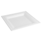 Image ASSIETTES CARRÉES 'BIONIC'  16x16x1 CM BLANC BAGASSE (1000 UNITÉ) #3
