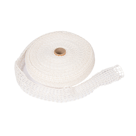 FILET ÉLASTIQUE - 16 FILETS  50 M BLANC POLYESTER (1 UNITÉ)