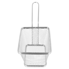 Image MINI FRITEUSES 2 PORTIONS 'ARTINOX'  12,5x10x7,5 CM CHROME ACIER (6 UNITÉ) #3