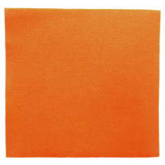 Image SERVIETTES ECOLABEL 'DOUBLE POINT' 18 G/M2 39x39 CM ORANGE OUATE (1200 UNITÉ) #1