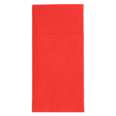 SERVIETTES KANGOUROU  55 G/M2 40x40 CM ROUGE AIRLAID (700 UNITÉ)