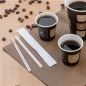 Image AGITATEURS À CAFÉ SOUS SACHET INDIVIDUEL  0,5x11x0,15 CM NATUREL BOIS (1000 UNITÉ) #5