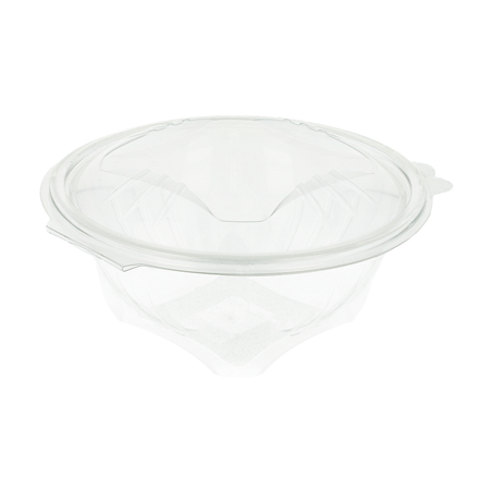 SALADIER AVEC CHARNIÈRE 1 L Ø 16,1x10,7 CM TRANSPARENT RPET (400 UNITÉ)