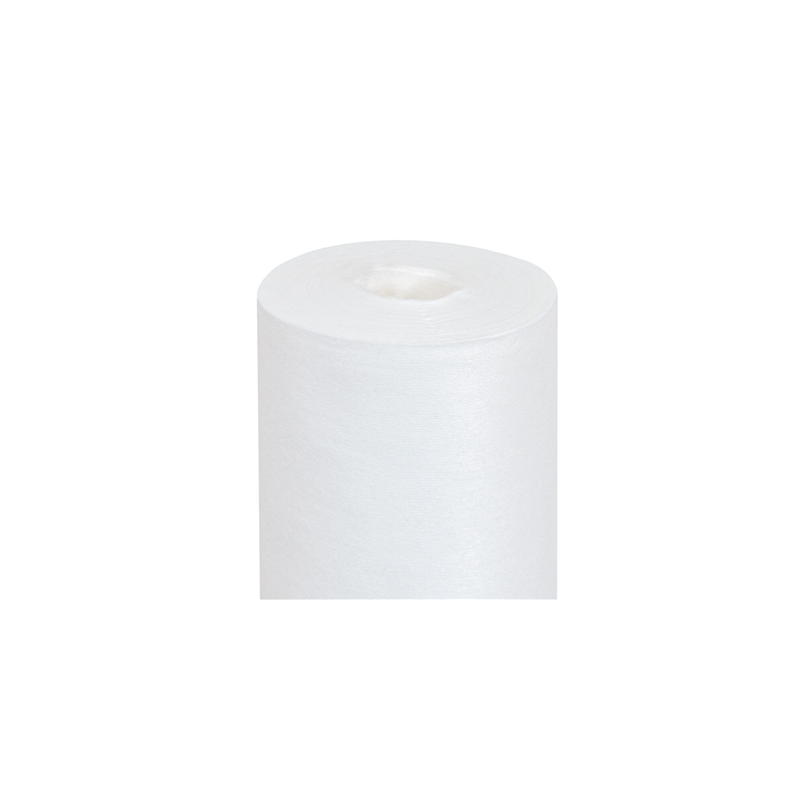NAPPE 'LIKE LINEN' 70 G/M2 1,20x25 M BLANC SPUNLACE (1 UNITÉ)
