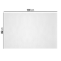 Image NAPPES PLIAGE M  48 G/M2 80x120 CM BLANC CELLULOSE (200 UNITÉ) #2