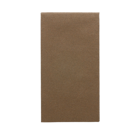 Image SERVIETTES PLIAGE 1/8  55 G/M2 40x40 CM CHOCOLAT AIRLAID (750 UNITÉ) #1