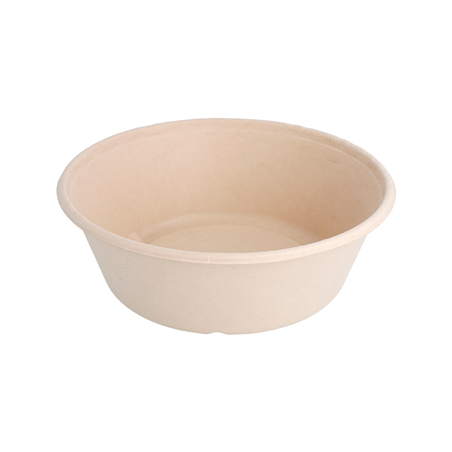 Image BOLS 'BIONIC' 900 ML Ø 19,5x6,5 CM NATUREL BAGASSE (200 UNITÉ) #1
