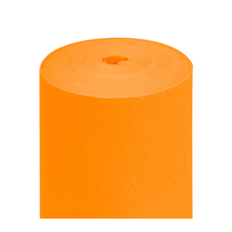 Image "TÊTE-À-TÊTE" PRÉ. 120CM (20 FEU.)  55 G/M2 0,40x24 M MANDARINE AIRLAID (6 UNITÉ) #1