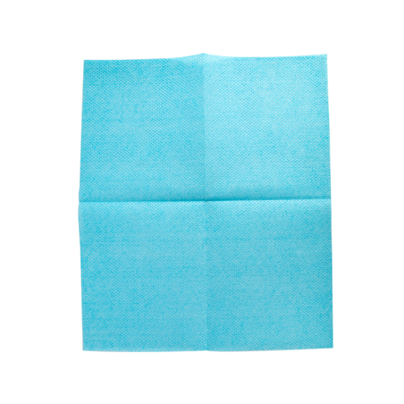 25 U. LAVETTES "SUPER PERFOKLEEN"  80 G/M2 36x42,5 CM BLEU VISCOSE (1 UNITÉ)
