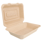 COQUILLES 'BIONIC' 1 L 16,5x22,5x6,4 CM NATUREL BAGASSE (200 UNITÉ) Image COQUILLES 'BIONIC' 1 L 16,5x22,5x6,4 CM NATUREL BAGASSE (200 UNITÉ) #3