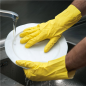 Image GANTS  SIZE: L JAUNE LATEX (24 UNITÉ) #2