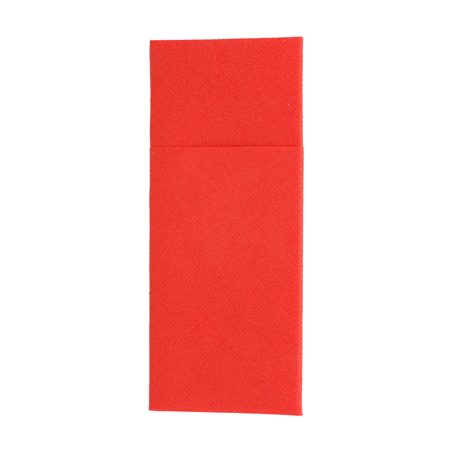 SERVIETTES "CANGURITO"  55 G/M2 33x40 CM ROUGE AIRLAID (700 UNITÉ)