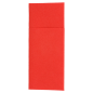 Image SERVIETTES "CANGURITO"  55 G/M2 33x40 CM ROUGE AIRLAID (700 UNITÉ) #2