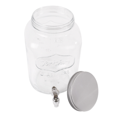 Image DISTRIBUTEUR DE BOISSONS 'WAKI GLASS' 8 L Ø 19,5x31 CM TRANSPARENT VERRE (1 UNITÉ) #4