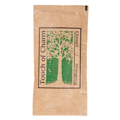 Image SACHETS SHAMPOOING 10 ML 10x5 CM NATUREL KRAFT (1000 UNITÉ) #1