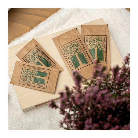 SACHETS SHAMPOOING 10 ML 10x5 CM NATUREL KRAFT (1000 UNITÉ)