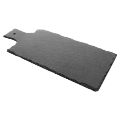 Image PLATEAUX PRÉSENTATION RECTANGULAIRES  38,1x17,8x0,6 CM NATUREL ARDOISE (4 UNITÉ) #3