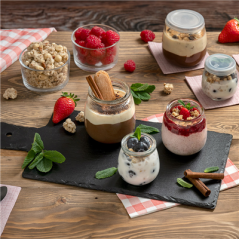 Image PLATEAUX PRÉSENTATION RECTANGULAIRES  38,1x17,8x0,6 CM NATUREL ARDOISE (4 UNITÉ) #4