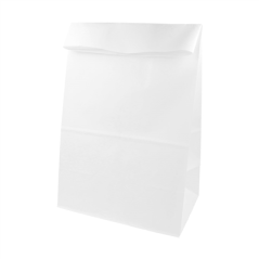 SACS SOS SANS ANSES  70 G/M2 22+14x37 CM BLANC CELLULOSE (500 UNITÉ)