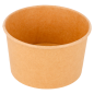 POTS À GLACES 240 ML 250 + 18 PE G/M2 Ø9,4x5,5 CM MARRON CARTON (2000 UNITÉ) Image POTS À GLACES 240 ML 250 + 18 PE G/M2 Ø9,4x5,5 CM MARRON CARTON (2000 UNITÉ) #1