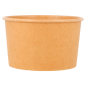 POTS À GLACES 240 ML 250 + 18 PE G/M2 Ø9,4x5,5 CM MARRON CARTON (2000 UNITÉ) Image POTS À GLACES 240 ML 250 + 18 PE G/M2 Ø9,4x5,5 CM MARRON CARTON (2000 UNITÉ) #2