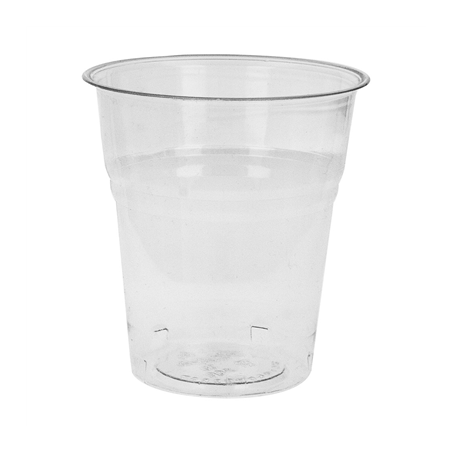 POTS COMPOSTABLES 200 ML Ø 7,85x8 CM TRANSPARENT PLA (1250 UNITÉ)