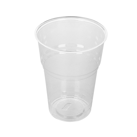 Image POTS COMPOSTABLES 400 ML Ø 8,5x11,2 CM TRANSPARENT PLA (1000 UNITÉ) #1
